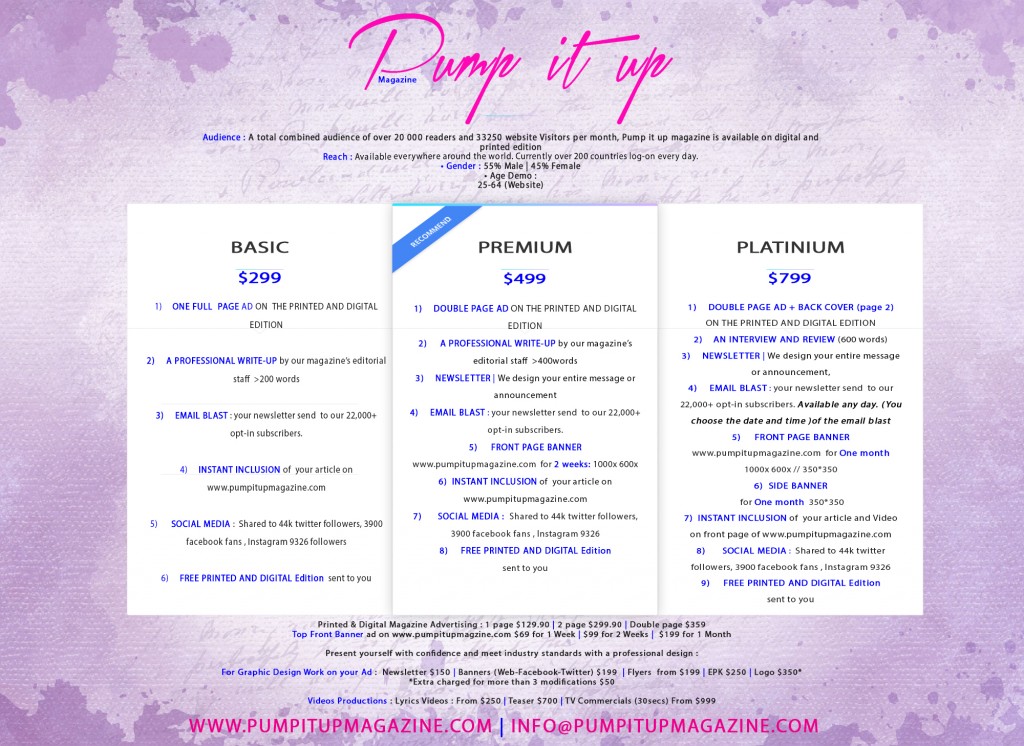 Pricing_Table_pUMP IT UP MAGAZINE 2