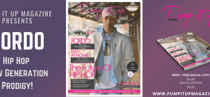 Pump it up magazine banner Fordo July Edition