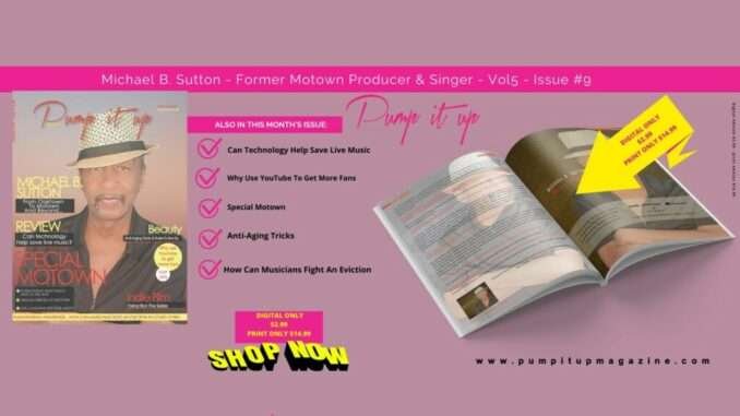 Michael B Sutton - Pump it up Magazine - Vol 5 Issue #9