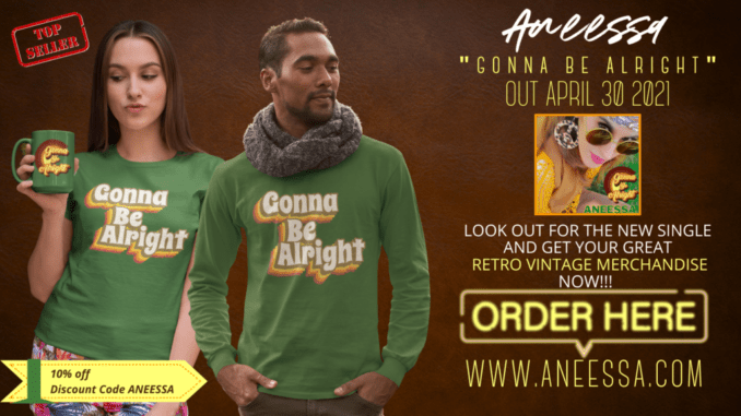 MERCHANDISE ANEESSA MUSIC 70s fashion, 70s style banner