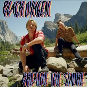 CD COVER - pop/rap band-  Black Oxygen