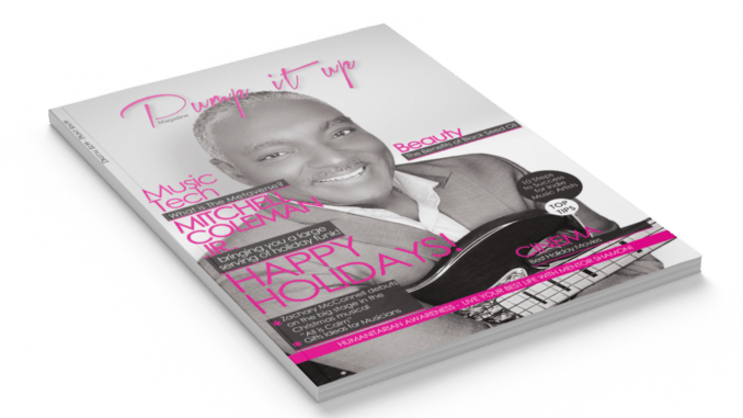 Mock up front cover Nov 2021 PUMP IT UP MAGAZINE