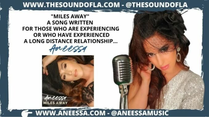 Aneessa - Miles Away - Madonna Cover Song - Smooth Jazz Cd Cover - Press