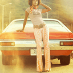 t-shirt-mockup-of-a-woman-posing-with-a-car-in-the-70s-