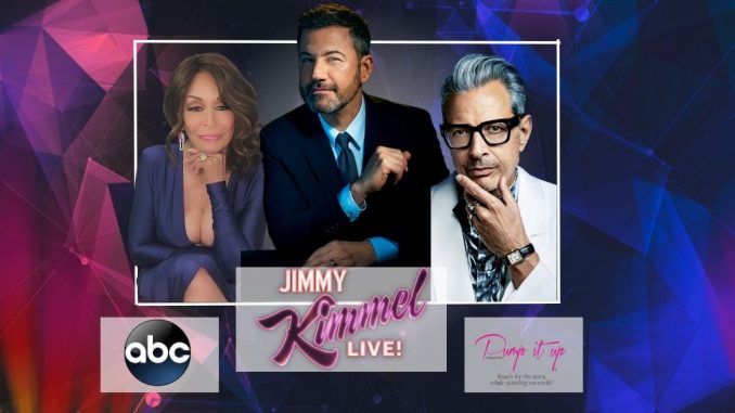 Pump it up magazine - Freda Payne - Jeff Goldblum - Jimmy Kimmel Live - ABC
