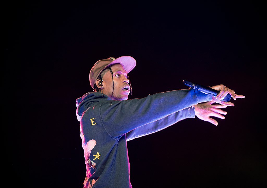 rapper on stage