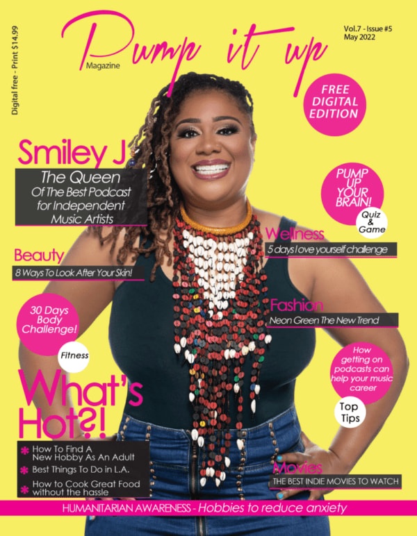 Getting Up Magazine pump it up magazine cover - smiley j