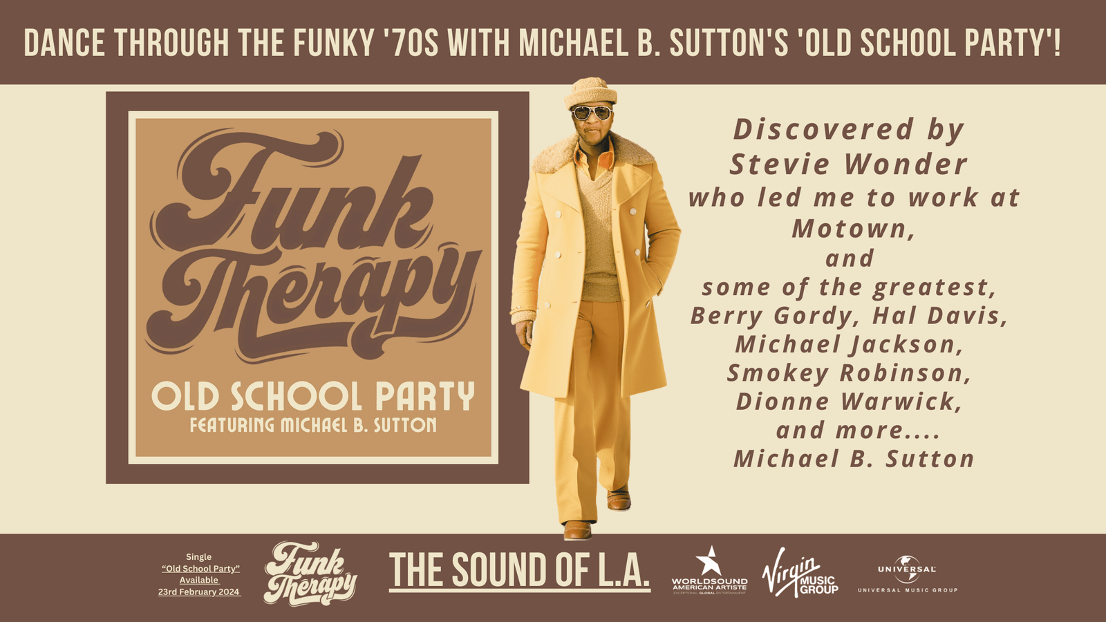 ONE SHEET Funk Therapy feat. Michael B Sutton Old School Party (Blog