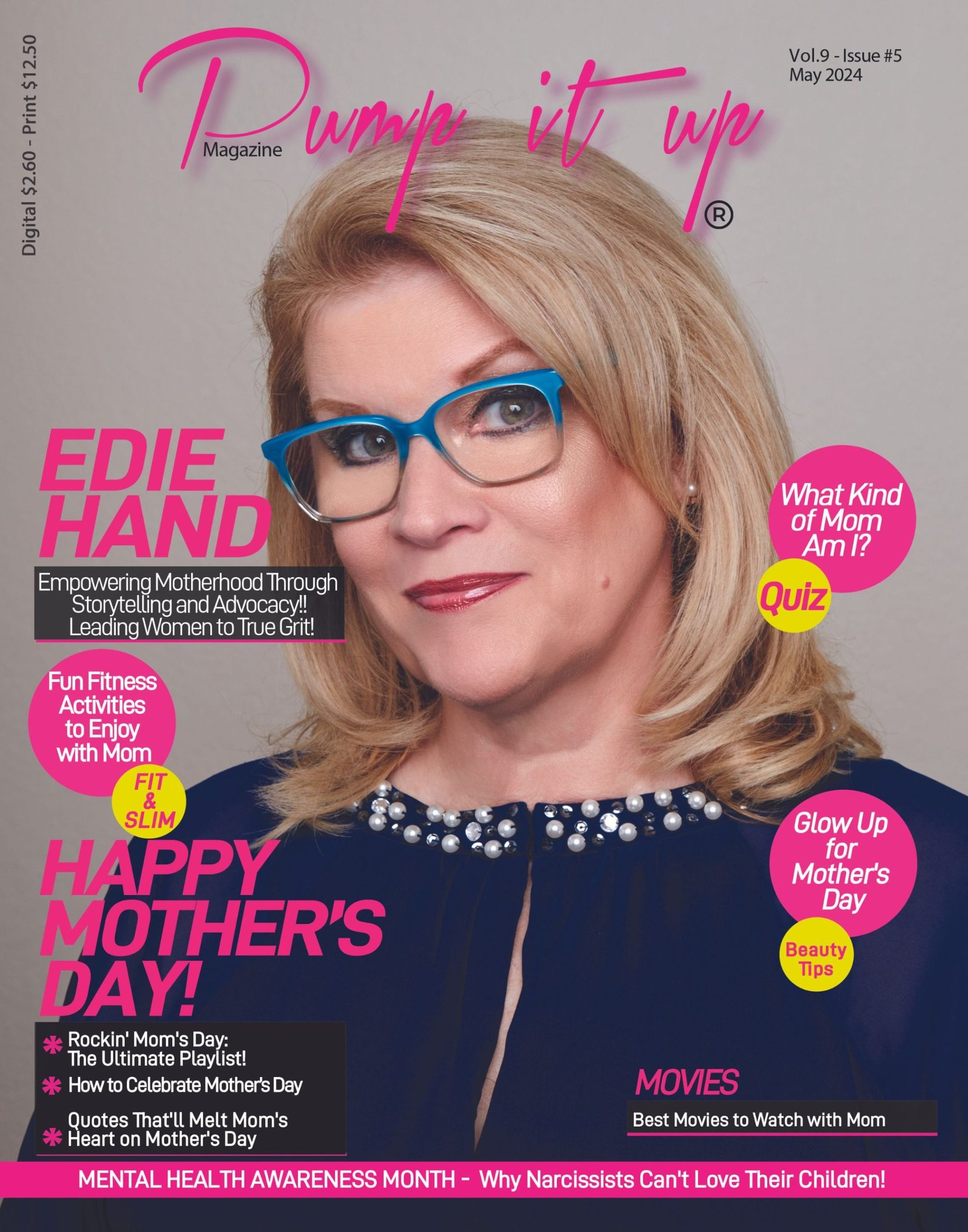 Edie Hand Pump it up Magazine Vol 9 issue 5 may 2024