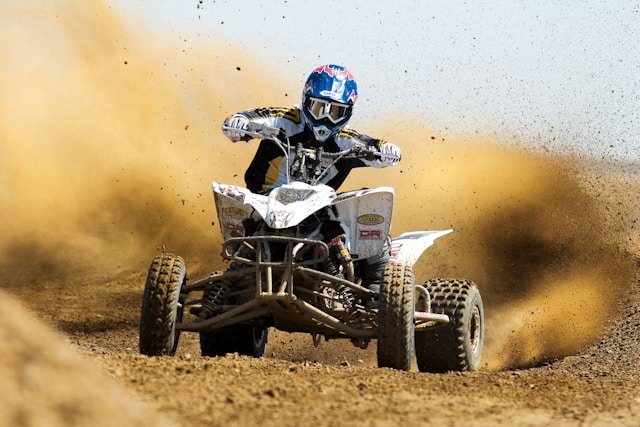 ATV IN THE DESERT
