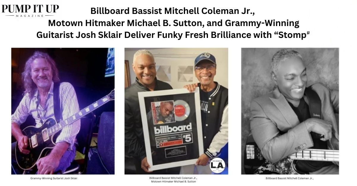 Musicians showcasing their achievements together.