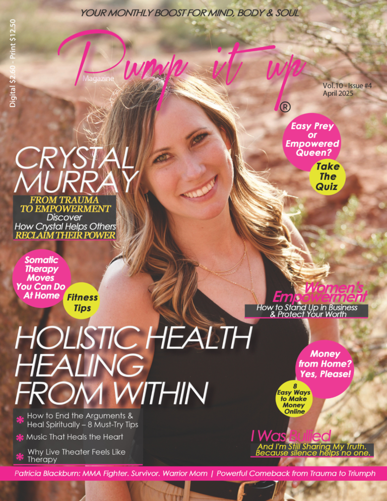 ✨ Coming April 10th! The April 2025 Issue of Pump It Up Magazine Featuring cover story: Crystal Murray – From Trauma to Empowerment Discover how she’s helping others heal through herbal remedies, sound therapy, and emotional integration. 🛒 Learn more and explore her services: healthintegrated.shop