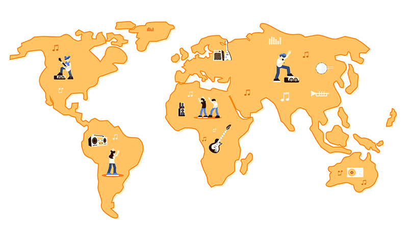 Global music industry connections – PlaylistSupply, Booking-Agent.io, and RadioPromo.io help indie artists reach fans worldwide