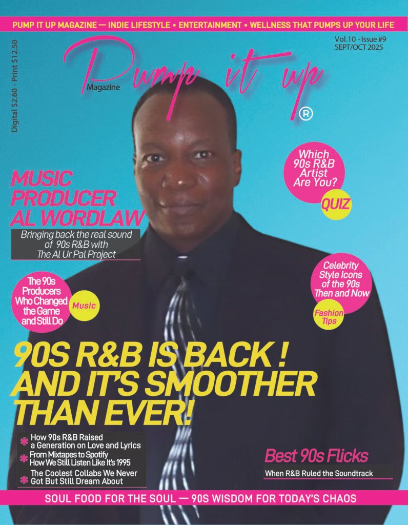 Pump It Up Magazine 90s R&B Revival Issue cover