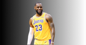 LeBron James in Lakers uniform symbolizing leadership and confidence — LeBron decision 2025 article by Pump It Up Magazine