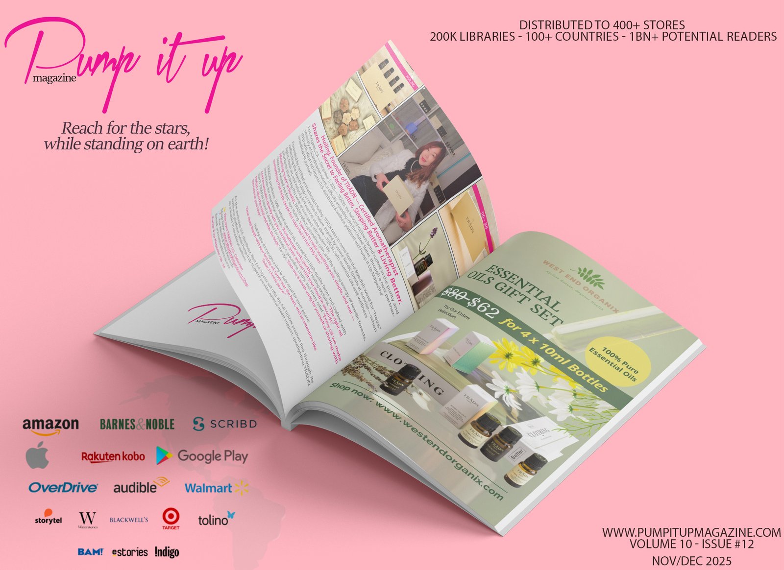 Pump It Up Magazine – The Wellness Revolution | Stress Relief, Mindful Living & TRÄDN Aromatherapy