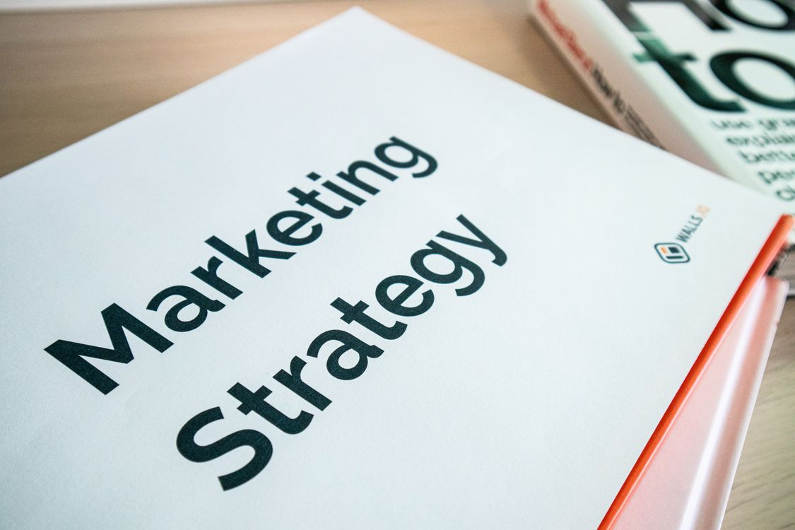 Marketing strategy notepad