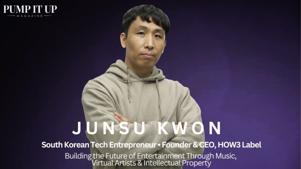 Junsu Kwon, South Korean tech entrepreneur, music producer, and HOW3 Label CEO building the Battle Seoul entertainment universe through virtual artists and intellectual property.