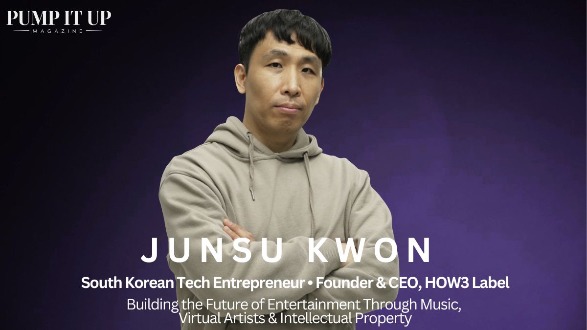 Junsu Kwon, South Korean tech entrepreneur, music producer, and HOW3 Label CEO building the Battle Seoul entertainment universe through virtual artists and intellectual property.