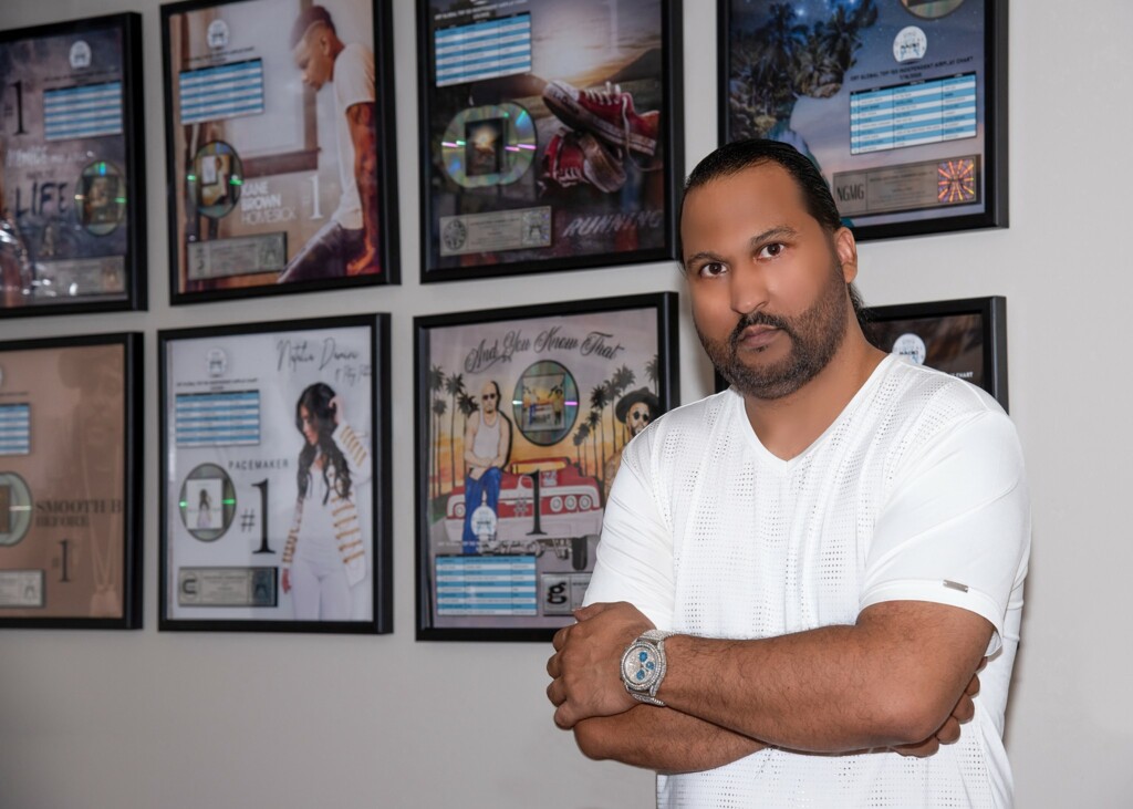 Michael Matthews CEO of DigitalRadioTracker DRT Airplay Plaque