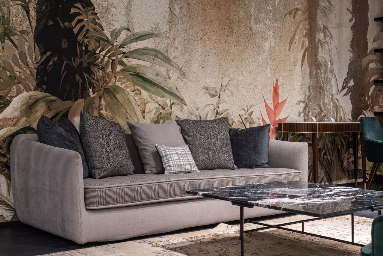 grey sleeper sofa